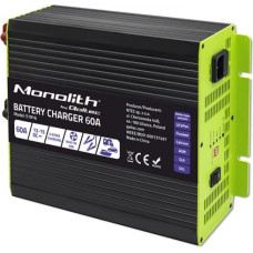 Qoltec Charger for LiFePO4 AGM GEL SLA batteries 60A 1