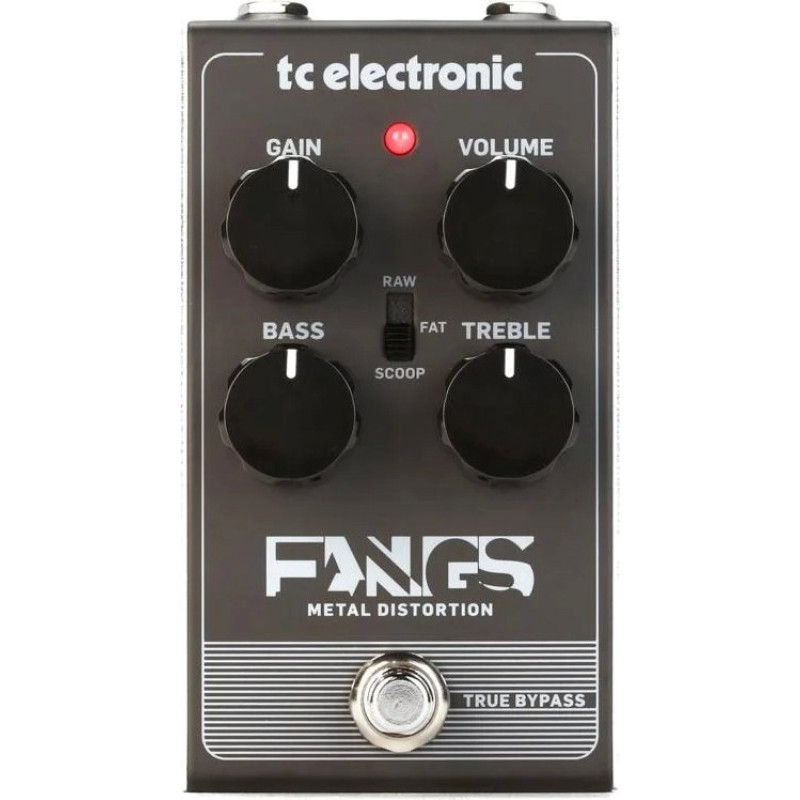 Tc Electronic Fangs Metal Distortion - guitar effect