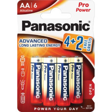 Panasonic Pro Power battery LR6PPG/6B (4+2)