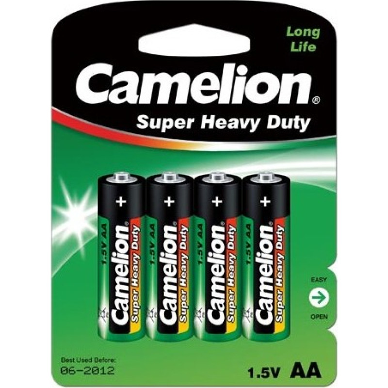 Camelion Super Heavy Duty R6P-4BB AA/LR6 (4xAA) baterijos