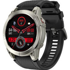 Manta Multimedia Sp. Z O.o. Manta Activ X GPS sports smartwatch silver + orange strap