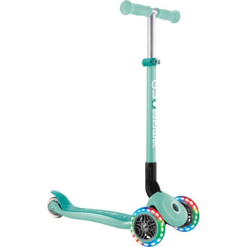 Globber Skrejritenis Globber Primo Foldable Lights Jr scooter 432-206-3