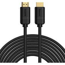 Baseus 2x HDMI 2.0 4K 30Hz Cable, 3D, HDR, 18Gbps, 8m (black)