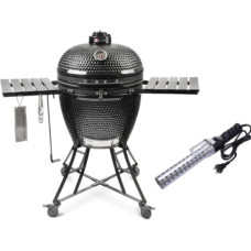 Get Red Kamado tipo keraminė kepsninė GET RED 24  60cm + Elektrinis įdegiklis kepsninei