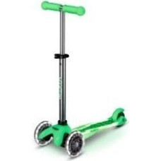 Micro Mini Micro Deluxe Glow LED Plus Icy Lime scooter