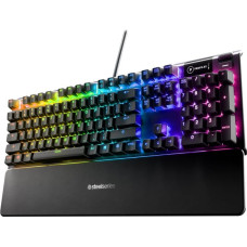 Steelseries Apex 5 Gaming keyboard, Hybrid Blue, RGB black 64535