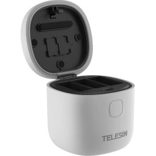 Telesin 3-slot waterproof charger Allin box for GoPro Hero 9 / Hero 10 (GP-BTR-904-GY)