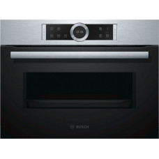 Bosch Serie 8 CFA634GS1 microwave Built-in 36 L 900 W Black, Stainless steel