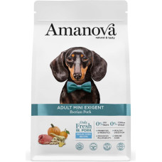 Amanova Adult Mini Exigent Iberian pork - dry dog food - 7kg