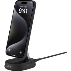 Belkin BoostCharge Pro Smartphone Black AC Wireless charging Fast charging Indoor