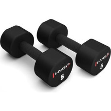 HMS Hanteles HPT05 2 x 5 KG POLYURETHANE DUMBBELLS TPU HMS