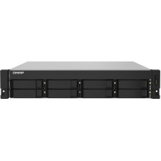 Qnap TS-832PXU NAS Rack (2U) Ethernet LAN Aluminium, Black AL324