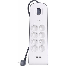 Belkin BSV804ca2M White 8 AC outlet(s) 2 m