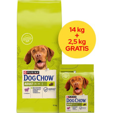 Purina Nestle PURINA Dog Chow Adult Lamb - dry dog food - 14 + 2,5kg