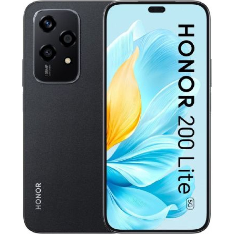 Huawei Honor 200 Lite 5G Dual SIM 8GB RAM 256GB Midnight Black EU