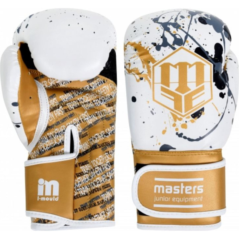 Masters Boksa cimdi MJE - RPU-ART0101709-GOLD-8OZ