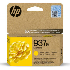 HP HP INC Atrament HP 937e EvoMore Yellow Original Ink Cart