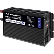 Qoltec Charger for LiFePO4 AGM GEL SLA batteries, 30A