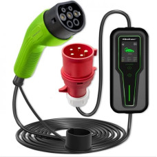 Qoltec Mobile charger for EV 2in1 type2 7kW CEE 3PIN