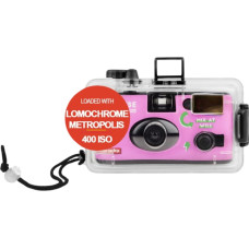 Lomographische Ag Lomography Simple Use Camera with Underwater Case - Purple