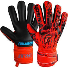 Reusch Rękawice bramkarskie Reusch Attrakt Freegel Silver Finger Support Junior 4 czerwone