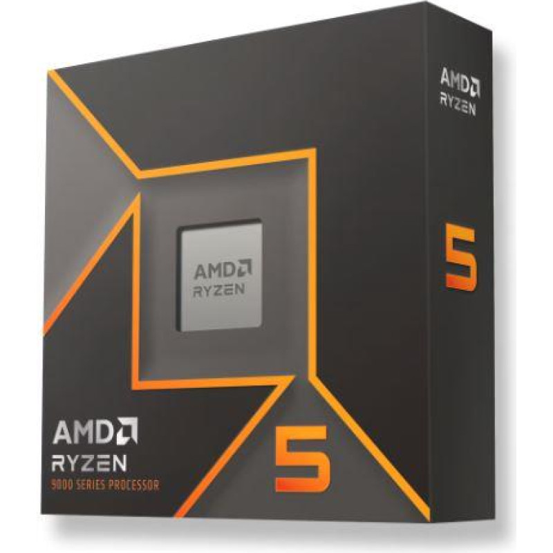 AMD CPU|AMD|Desktop|Ryzen 5|R5-9600X|Granite Ridge AM5|3900 MHz|Cores 6|32MB|Socket SAM5|65 Watts|GPU Radeon|BOX|100-100001405WOF