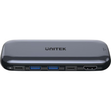 Unitek HUB USB-C STORAGE M.2, HDMI, USB-C PD 100W, D1046A