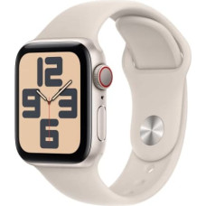 Apple Watch SE Alu. 40mm GPS+Cellular Starlight Sport Band M/L MRG13QF/A