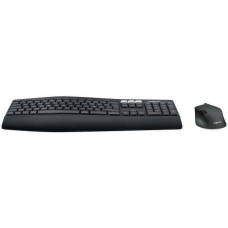 Logitech MK850 RF Wireless + Bluetooth QWERTZ German Black 920-008221