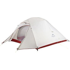 Naturehike Cloud UP 3 hiking tent (NH18T030-T) grey-red