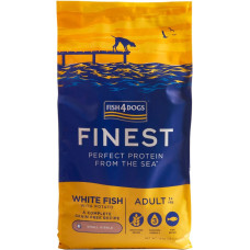 Fish4Dogs Finest Ocean White fish M/L - dry dog food - 12kg