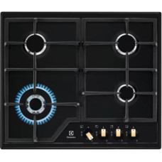 Electrolux EGS6436RK Black Built-in Gas 4 zone(s)