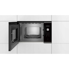 Bosch Serie 6 BFL524MS0 microwave Black, Stainless steel Solo microwave Built-in 20 L 800 W