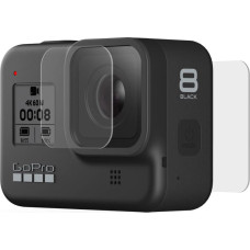 Gopro tempered glass lens + screen protectors HERO8 Black