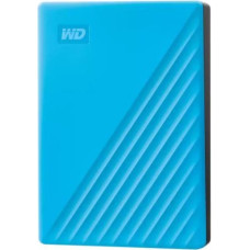 Western Digital External HDD|WESTERN DIGITAL|My Passport|6TB|USB 2.0|USB 3.2|Sky Blue|WDBR9S0060BBL-WESN