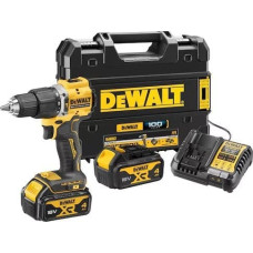 Dewalt Wiertarko-wkrętarka Dewalt udarowa „100 lat” z silnikiem bezszczotkowym 18V XR- 2 x akumulator 4AH TSTAK DCD100YM2T-QW