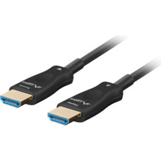 Lanberg HDMI CABLE LANBERG HDMI CABLE M/M V2.1 10M OPTICAL AOC BLACK