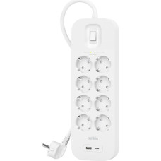 Belkin SRB003VF2M surge protector White 8 AC outlet(s) 2 m