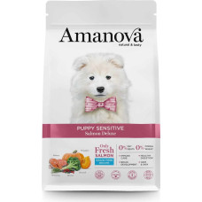 Amanova Puppy Sensitive Salmon Deluxe - dry dog food - 2kg