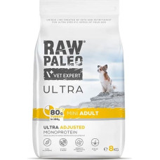 Vetexpert RAW PALEO Ultra Mini Adult Turkey - dry dog ​​food - 8 kg