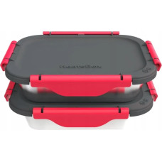 Heatsbox Container set HEATSBOX INNER DISH SET for HeatsBox GO/PRO/STYLE/STYLE+ lunchboxes Silver, Graphite