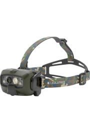 Ledlenser HF8R Core RGB Camouflage - Headband flashlight LED, green