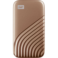 WD Dysk zewnętrzny SSD WD My Passport 500GB Złoty (WDBAGF5000AGD-WESN)