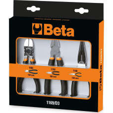 Beta Tools ZESTAW SZCZYPIEC UNIWERS.I TN.CR 3 SZT. 1169/D3 BETA UTENSILI S.P.A.