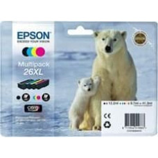 Epson Tusz Epson tusze C13T26364010 nr 26XL (cyan, yellow, magenta, black)