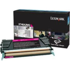 Lexmark Toner Lexmark X746A3MG Magenta Oryginał  (X746A3MG)