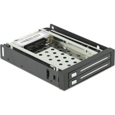 Delock Kieszeń Delock 3.5″ na dysk 2 x 2.5″ SATA HDD/SSD (47189)