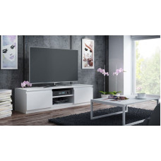 Top E Shop Topeshop RTV140 BIEL TV stand/entertainment centre 2 shelves