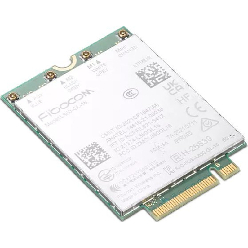 Lenovo Lenovo ThinkPad Fibocom L860-GL-16 CAT16 4G LTE WWAN Module for ThinkPad X1 Carbn Gen10