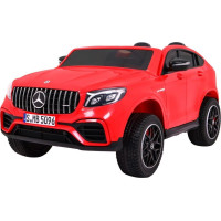 Noname Pojazd na akumulator Mercedes GLC 63S Czerwony